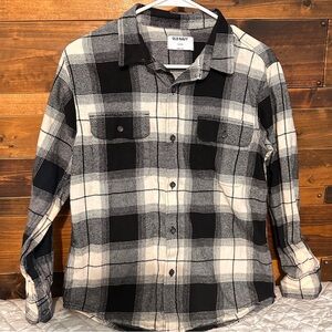 Boys old navy plaid shirt